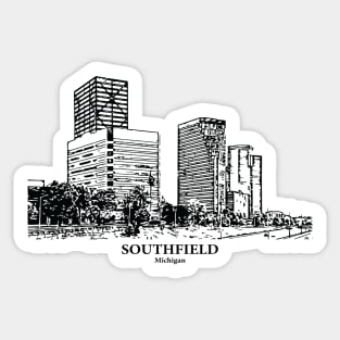 Southfield - Michigan Sticker